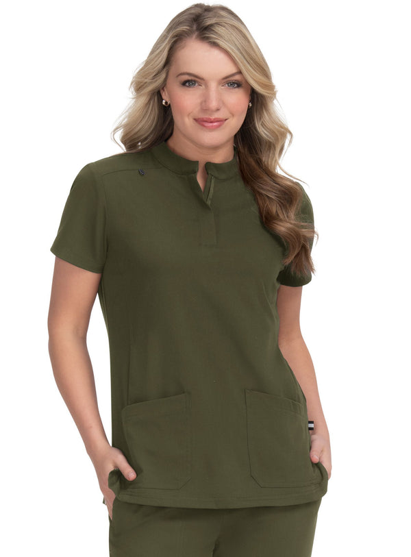 Blouse "Driven top Olive" KOI Basics