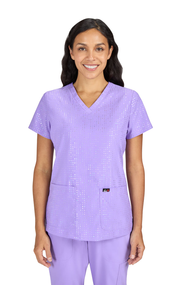 Blouse Médicale Iridescente Velora Lavande,"KOI"