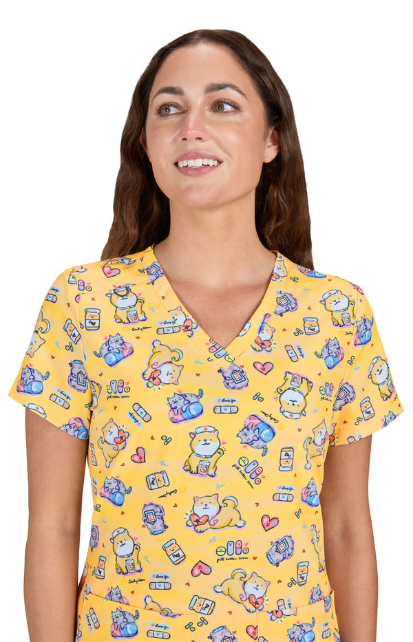 Blouse Médicale Cuties "KOI"