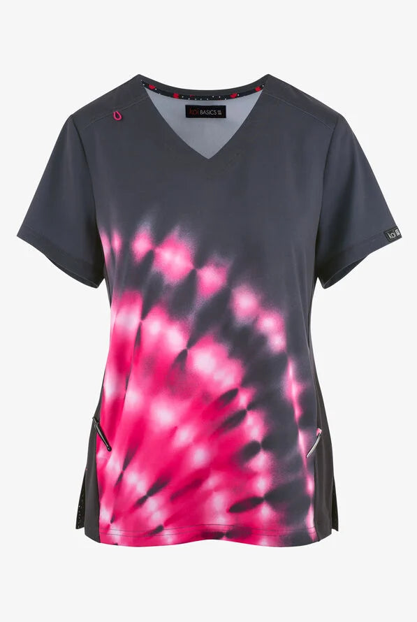 Tie Dye Burst Flamingo Bu Koi