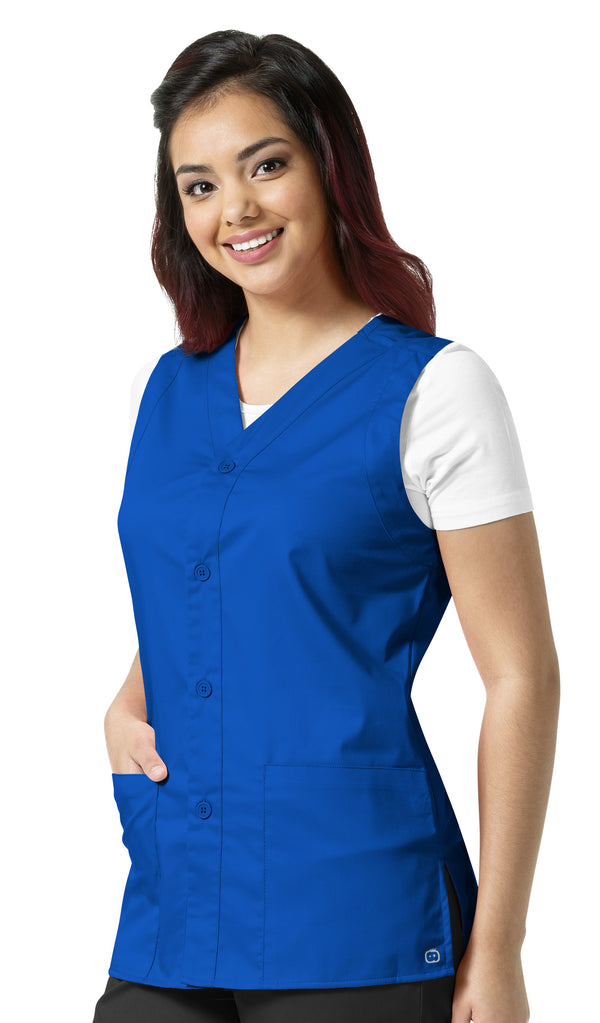 Tunique infirmière WonderWink "Sans Manches" Royal Blue