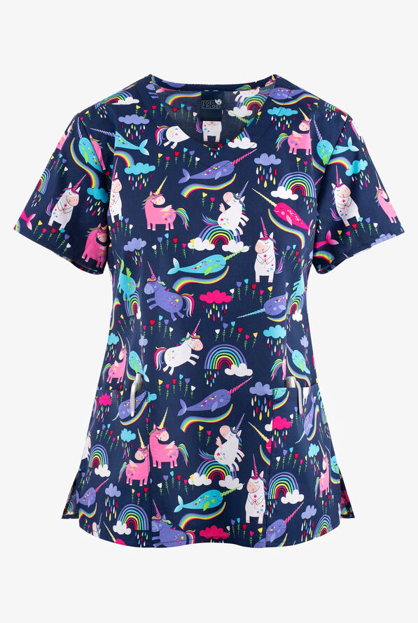 Tunique "Licorne" Zoé et Chloé