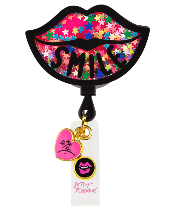 Porte-badge "SMILE"  BETSEY JOHNSON